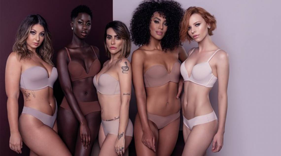 Liebe Lingerie lançou em 2019 a coleção Nude Para Todas, lançada no Dia Internacional da Eliminação da Discriminação Racial
