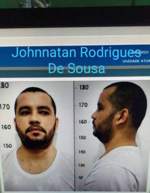 Johnnattan Rodrigues de Sousa, 28, fugitivo do Centro de Triagem e Observação Criminológica (CTOC). Foto: Ascom/SAP