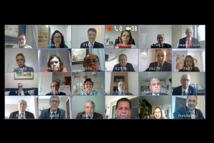 ￼ PLENO DO Tribunal de Justiça do Ceará reunido em sessão virtual