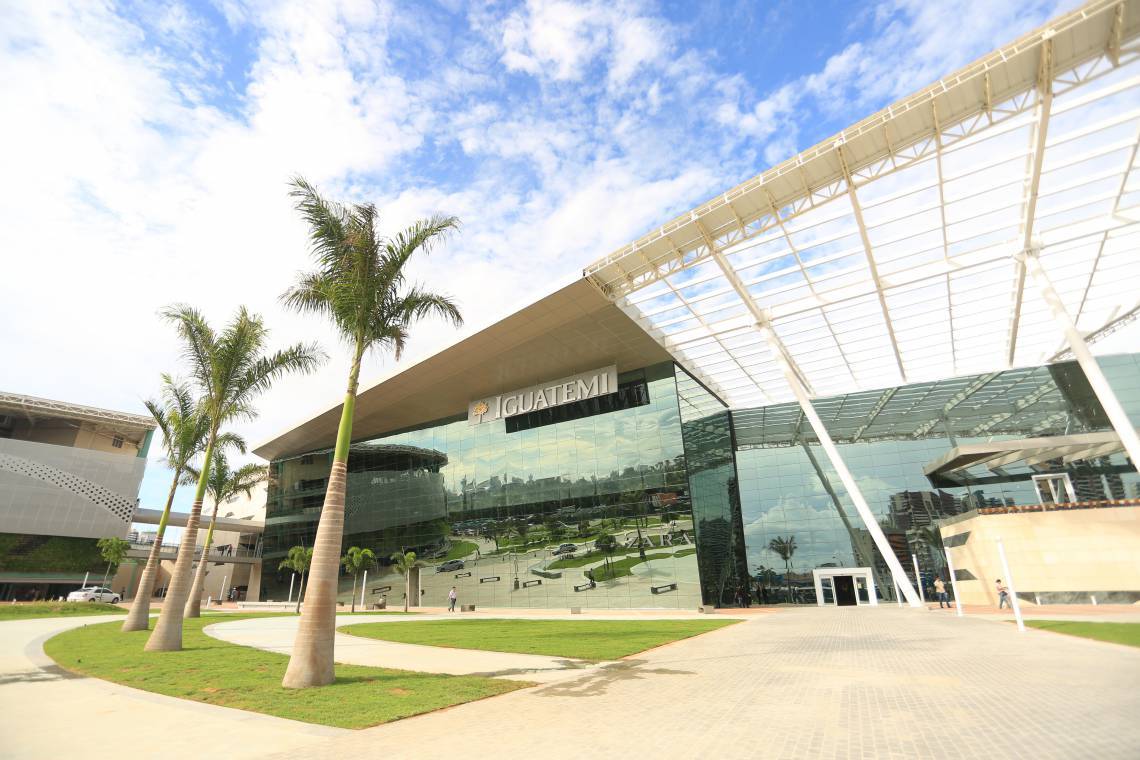 Fachada do shoping Iguatemi Fortaleza, que passará a ser chamado Iguatemi Bosque (Foto: Foto: Divulgação / Iguatemi )