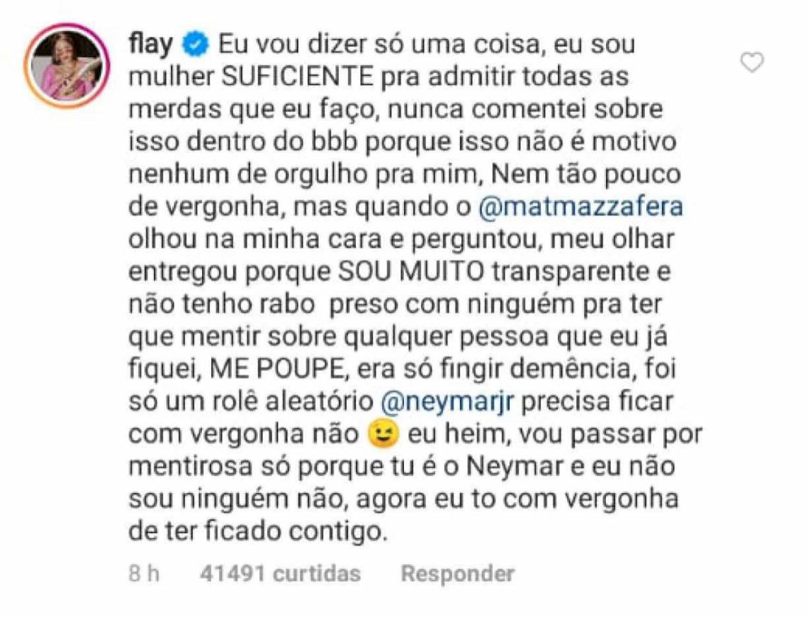 Ex-BBB afirmou ter vergonha de ter ficado com jogador Ex-BBB afirmou ter vergonha de ter ficado com jogador