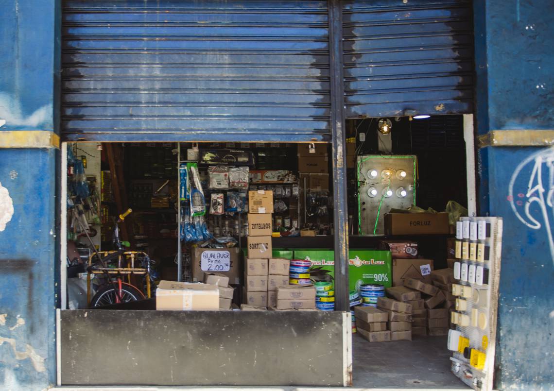 PANDEMIA impacta no fechamento de negócios  (Foto: Aurelio Alves/O POVO)