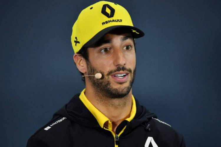 Daniel Ricciardo está na Renault na atual temporada 
