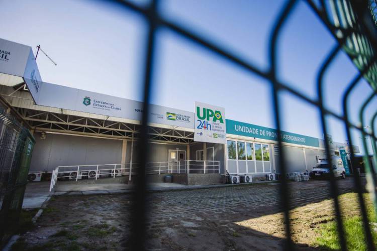FORTALEZA, CE, BRASIL, 17-05-2020: UPA do Bairro Jangurussu, movimentação em epoca de COVID-19. (Foto: Aurelio Alves/O POVO)