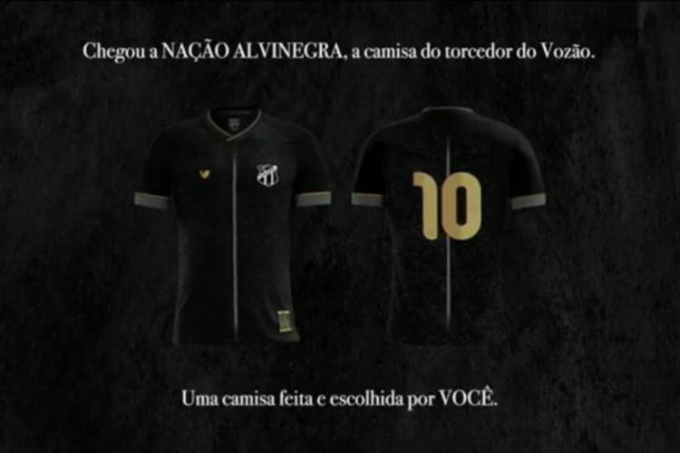 Camisa Nação saiu de um concurso em que torcedores enviaram sugestões para o terceiro uniforme
