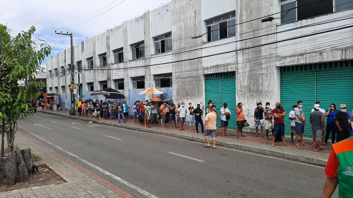 Foto de apoio ilustrativo. Fachada do "Beco da Poeira".