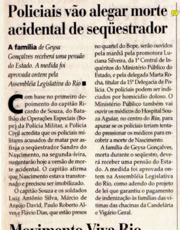  Edição do Jornal O POVO do dia 15 de junho de 2000