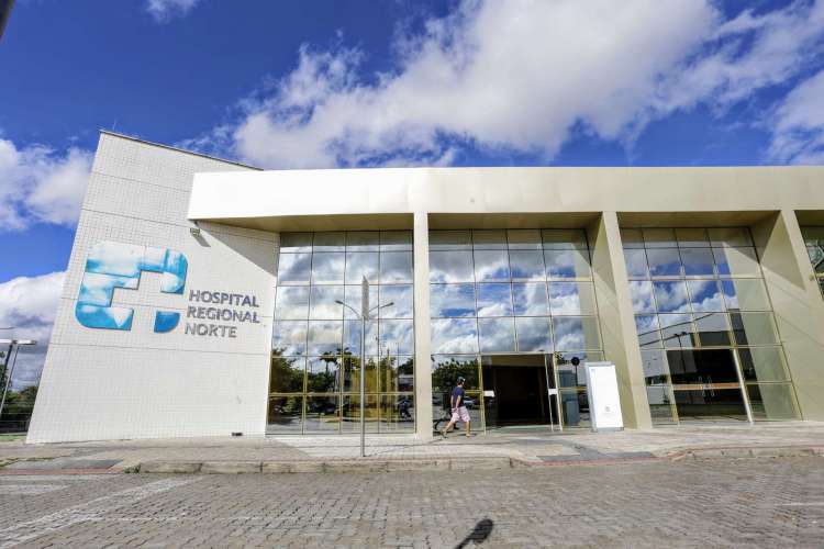 Hospital Regional Norte (HRN) em Sobral  (Foto: TATIANA FORTES/GOVERNO DO CEARÁ)