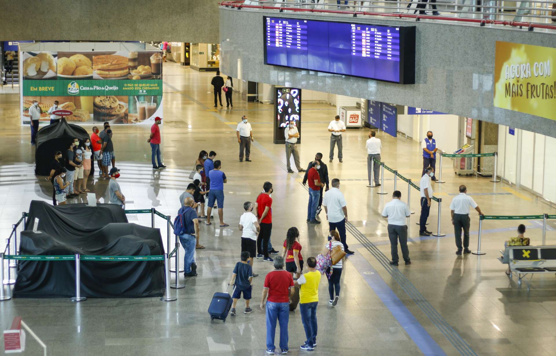 Movimentação de passageiros e voos no Aeroporto de Fortaleza caiu consideravelmente em 2020 devido à crise provocada pela pandemia do novo coronavírus (Foto: Barbara Moira)