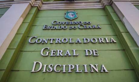 Foto de apoio ilustrativo (fachada da Controladoria Geral de Disciplina do Ceará). Inspetora é investigada 