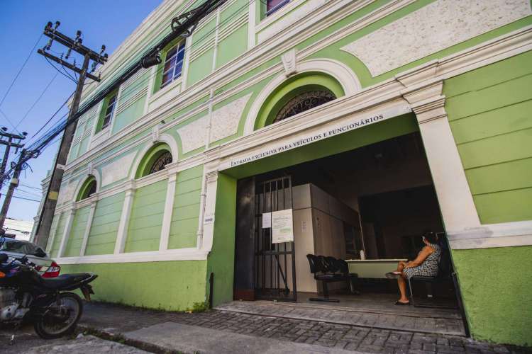 FORTALEZA-CE, BRASIL, 02-07-2020: Fachada da Controladoria Geral de Disciplina dos Órgãos de Segurança Pública. (Foto: Aurélio Alves / O Povo)