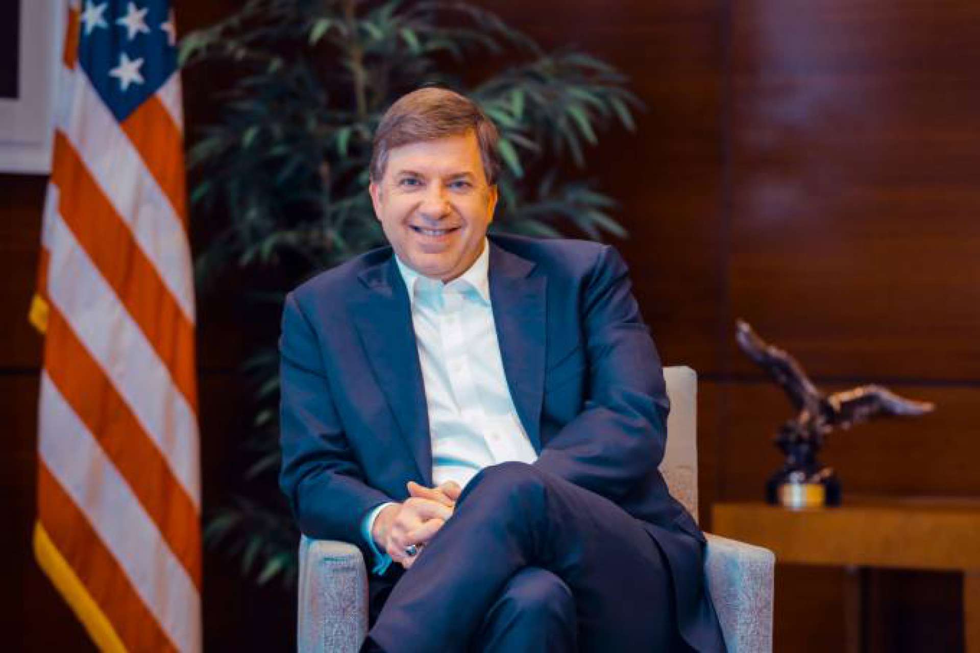 Todd C. Chapman , o embaixador dos Estados Unidos no Brasil (Foto: DIVULGAÇÃO)