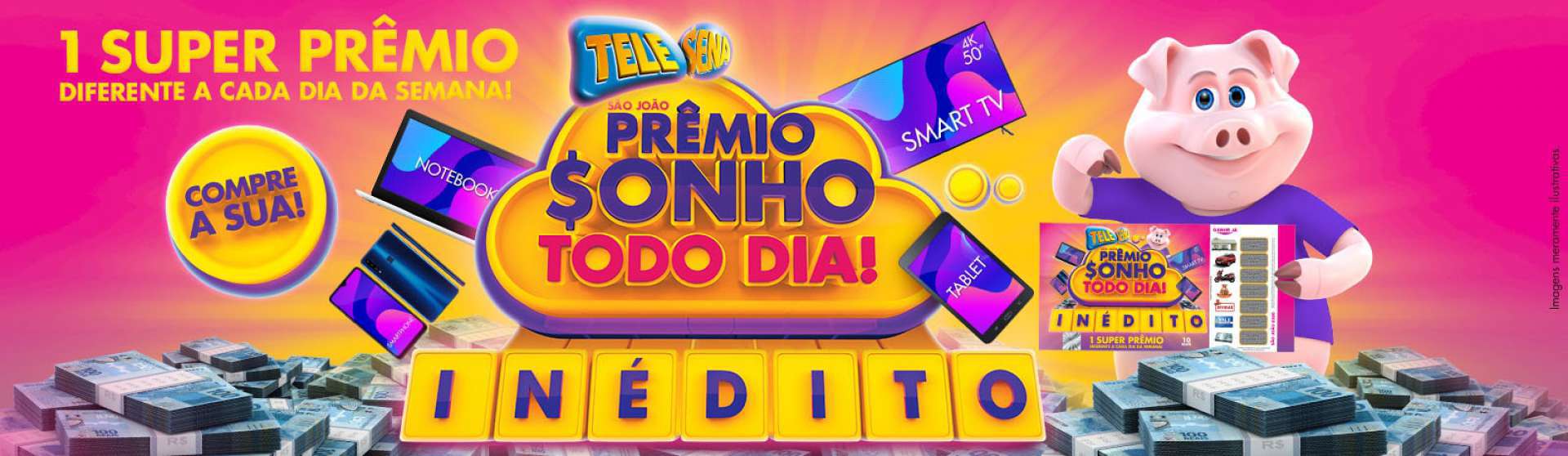 Resultado do quinto sorteio da Tele Sena de São João 2020 hoje, domingo