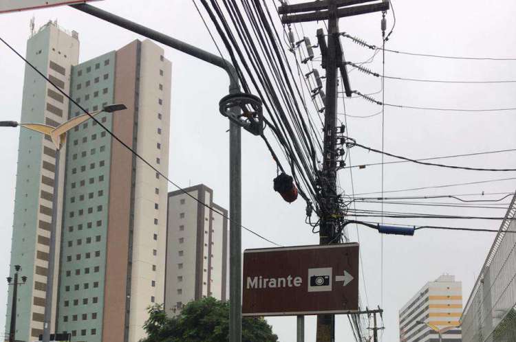 Chuva em Fortaleza nesta segunda-feira, 6