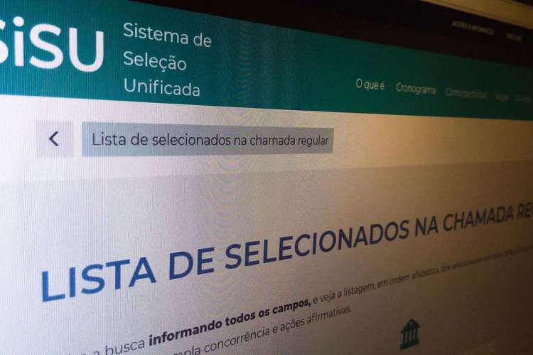 resultado do Sisu, educação. MEC