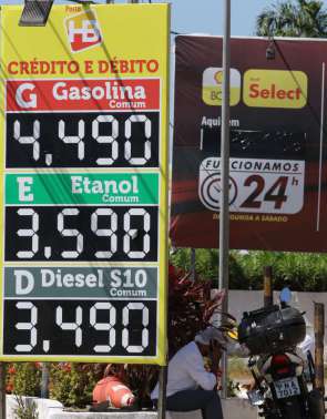 Preço da gasolina sobe em Fortaleza