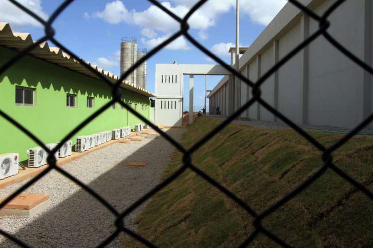 Empresa fornece alimentação para o Centro de Execução Penal e Integração Social Vasco Damasceno Weyne (Cepis), localizado no complexo prisional de Itaitinga II (Foto: Mateus Dantas em 11/11/2016)