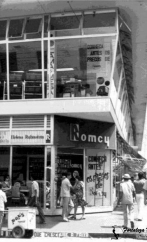 Lojas Romcy foram símbolo do desenvolvimento do comércio local (foto: Fortaleza Antiga/Arquivo Nirez)