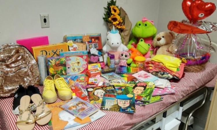 A crian&ccedil;a recebeu apoio vindo de pessoas de diversos locais do Pa&iacute;s