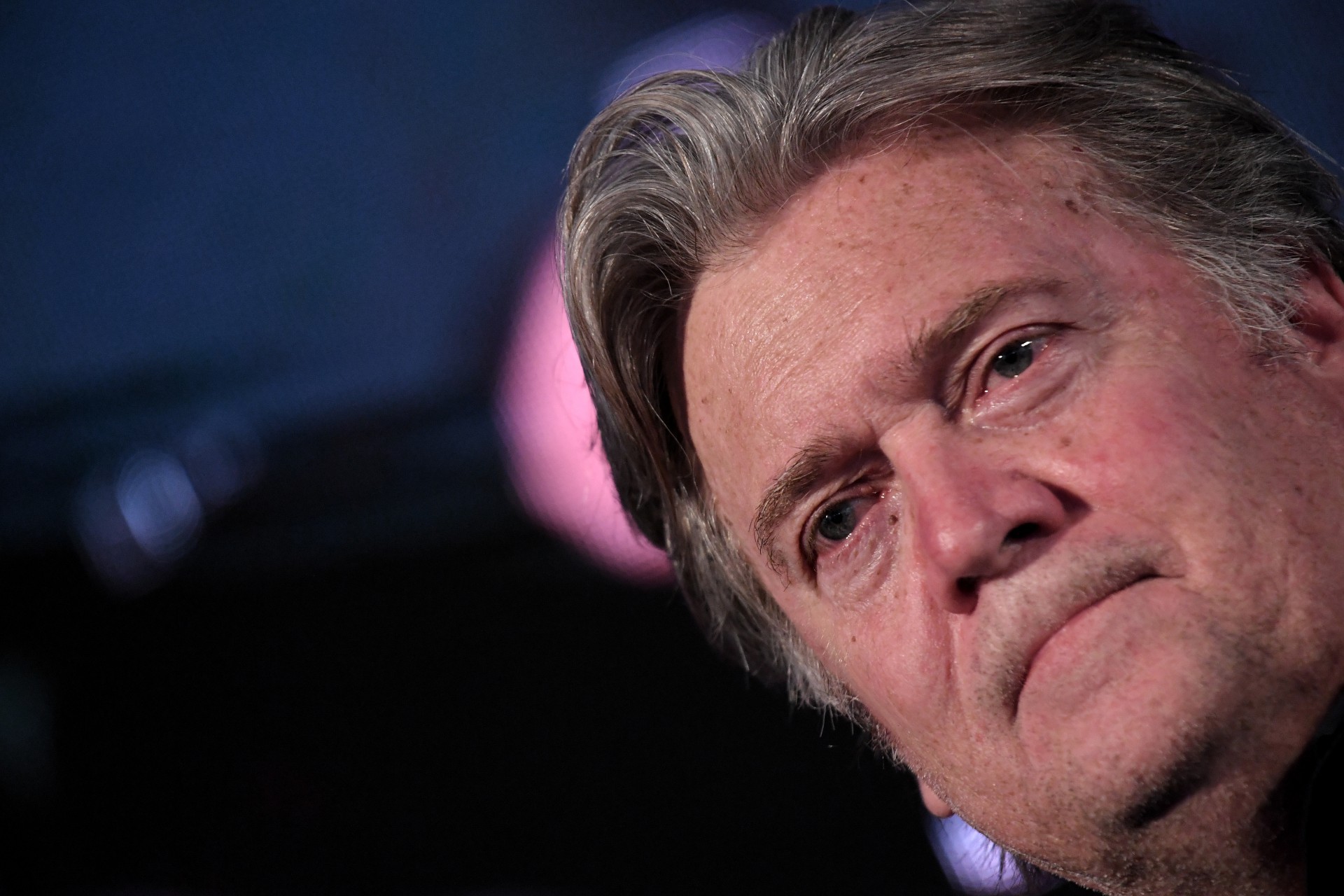 O ex-estrategista-chefe da Casa Branca, Steve Bannon (Foto: Tiziana FABI / AFP)