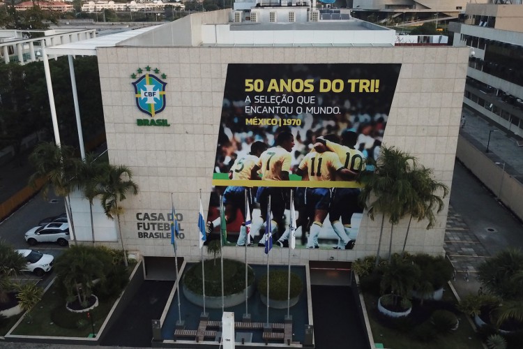 Sede da Confederação Brasileira de Futebol (CBF), no Rio de Janeiro