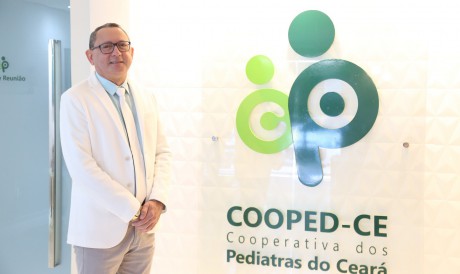 O médico Osmiro Barreto, presidente da Cooped-CE, diz que o trabalho da cooperativa garante que hoje o pediatra esteja mais valorizado 