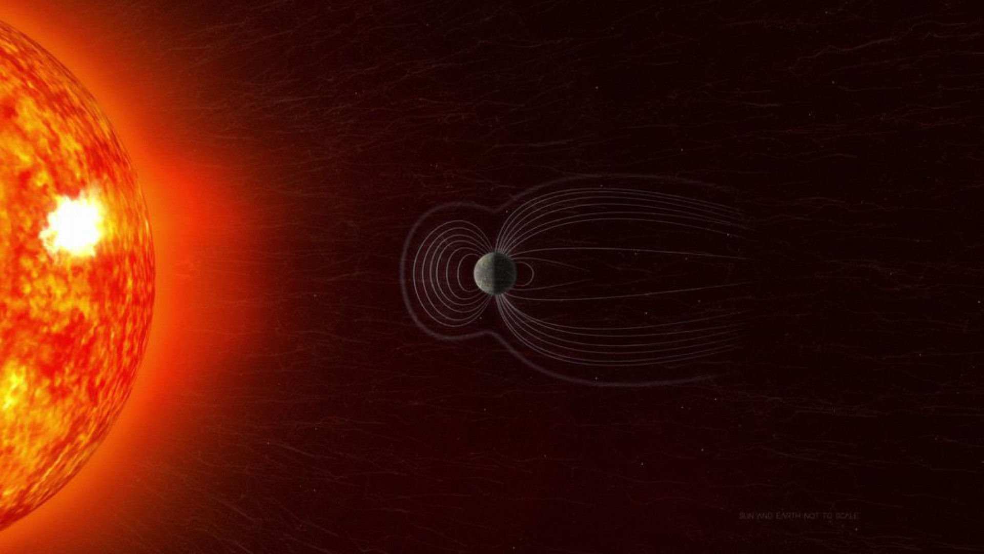  De acordo com a Nasa, a anomalia surge da inclinação do eixo magnético terrestre e do fluxo de metais derretidos no núcleo da Terra