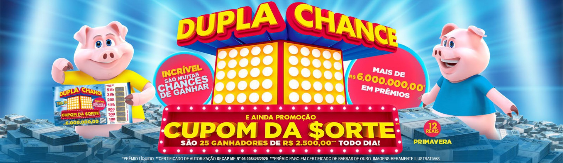 Confira resultado do primeiro sorteio da Tele Sena de Primavera de hoje