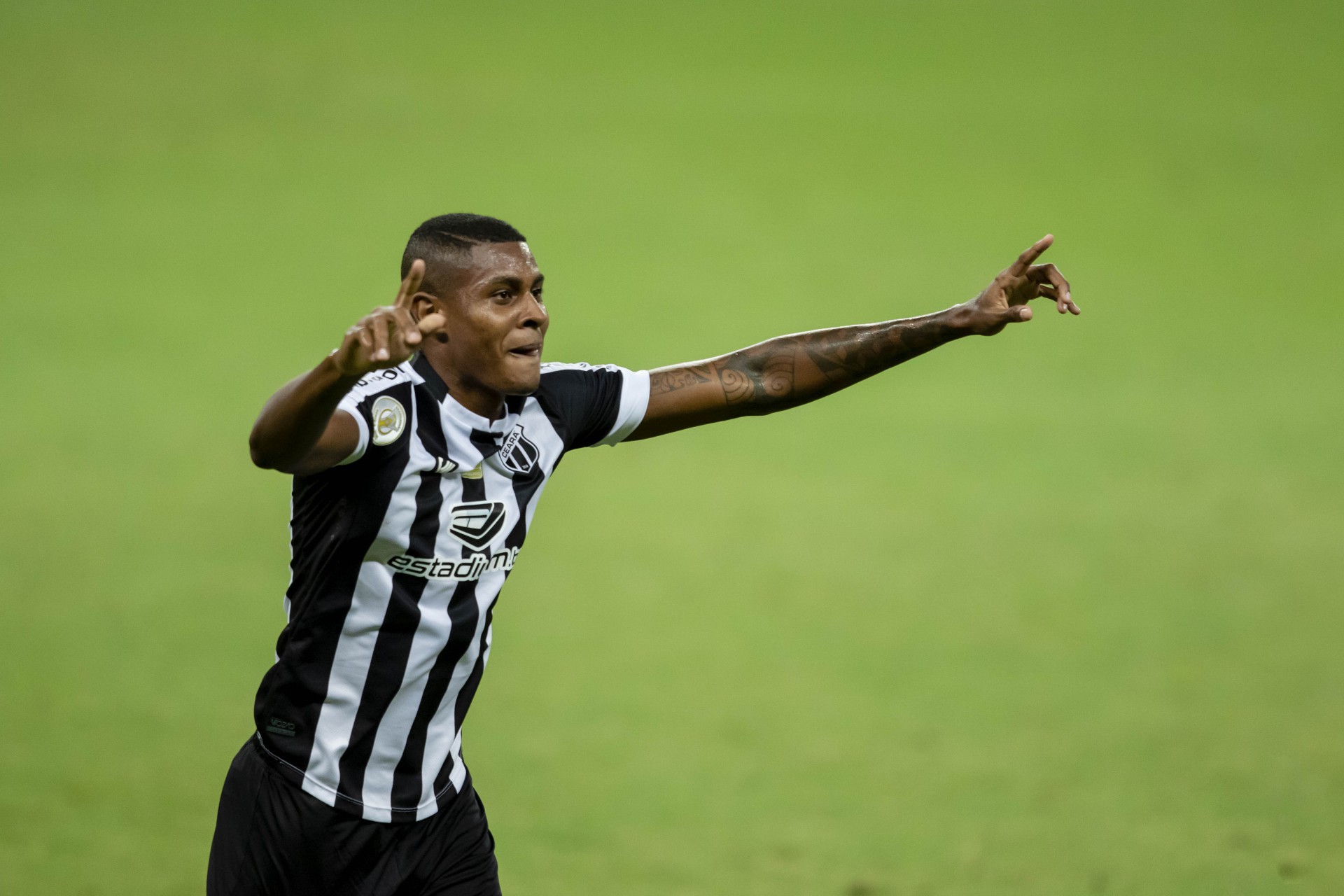 Cléber já marcou seis gols pelo Ceará  (Foto: Aurelio Alves/ O POVO). (Foto: Aurelio Alves/ O POVO)