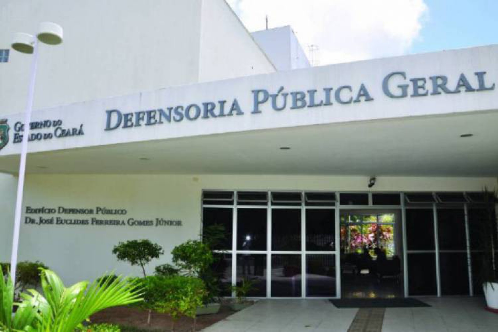 Sede da Defensoria Pública do Ceará (DPCE) em Fortaleza (Foto: Divulgação)