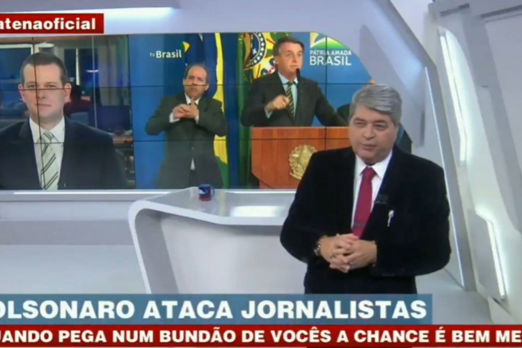 Datena em seu programa 