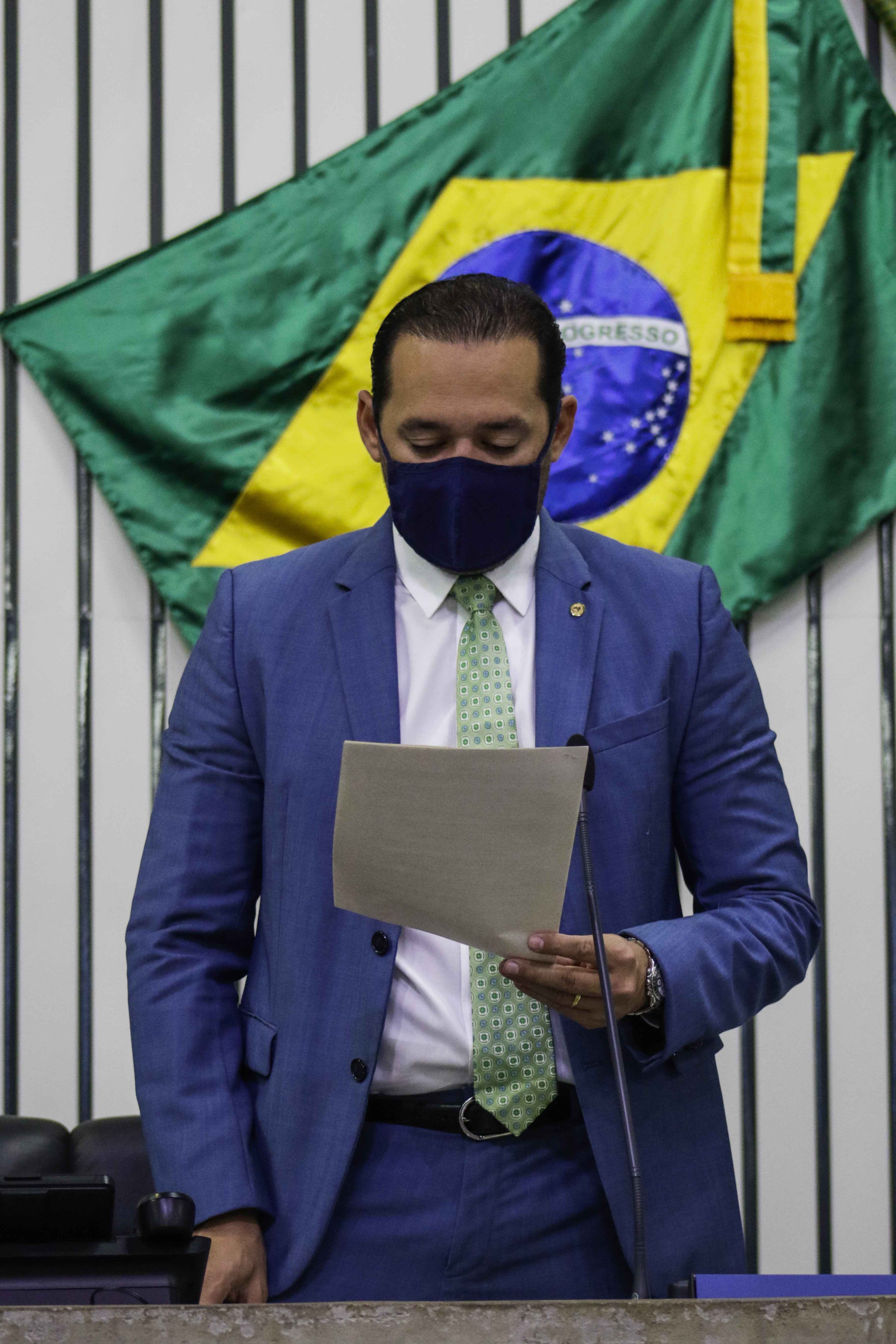 Danniel Oliveira é deputado estadual pelo MDB do Ceará (Foto: Thais Mesquita/O POVO) (Foto: Thais Mesquita)