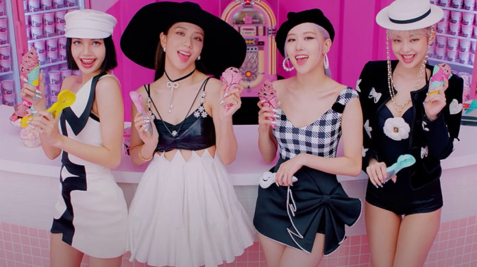 Grupo de K-pop BLACKPINK lançou nesta sexta-feira o single "Ice Cream", música em parceria com a cantora Selena Gomez