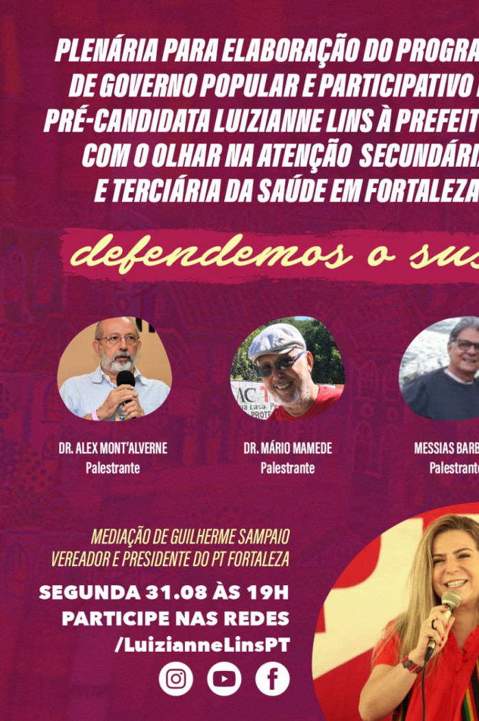 Ex-secretários municipais da Saúde e o debate sobre o SUS (Foto: Banner)