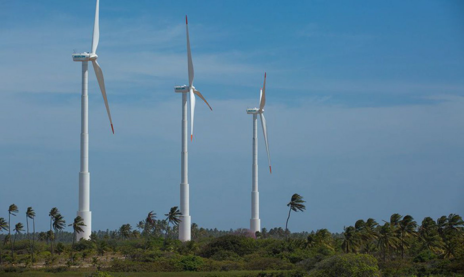 Usina de Energia Eólica (UEE) em Icaraí, no Ceará (CE) (Foto: Divulgação/Ari Versiani/PAC)