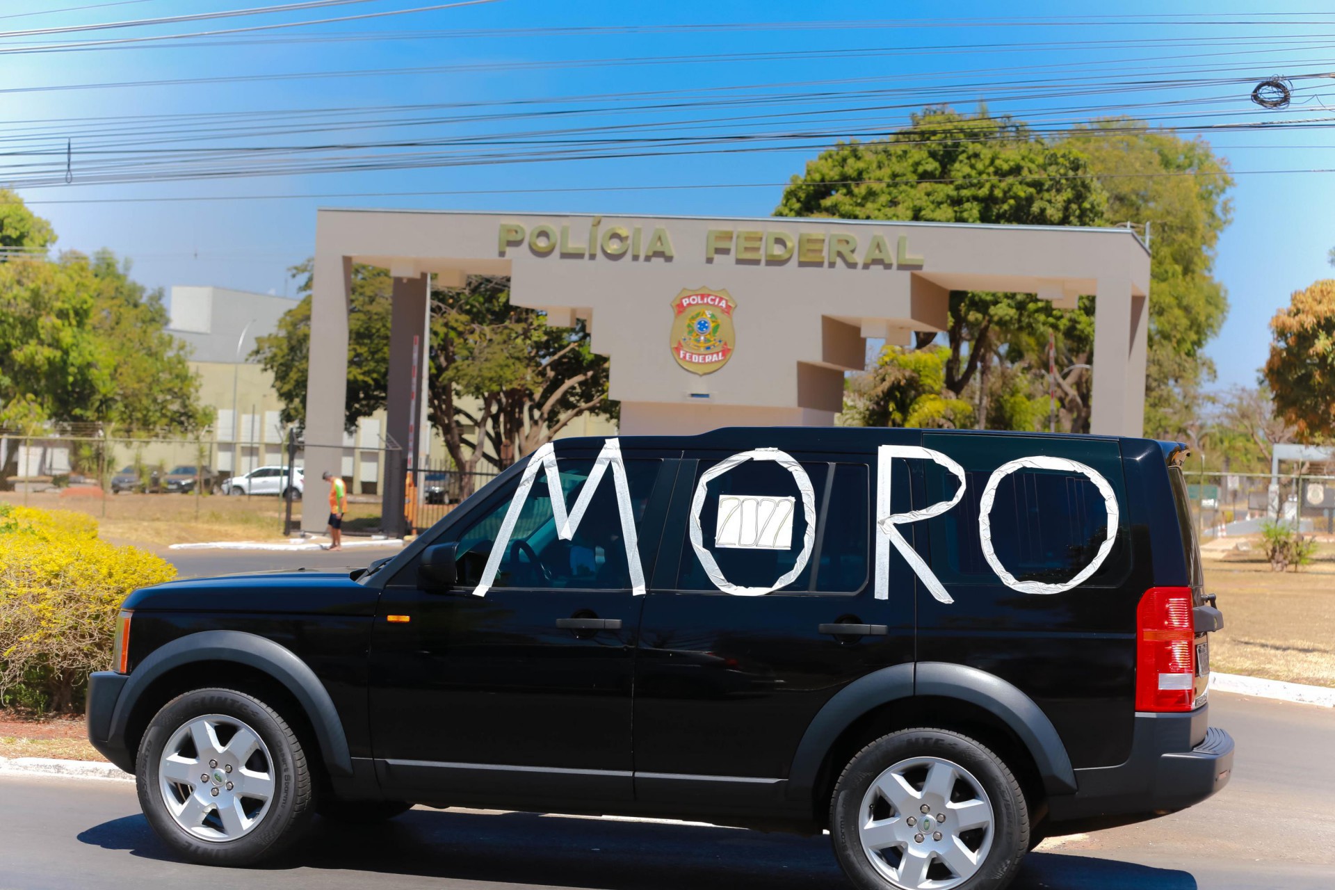 ￼ CARREATA em Brasília de apoio à Lava Jato (Foto: CLÁUDIO MARQUES/ESTADÃO CONTEUDO)