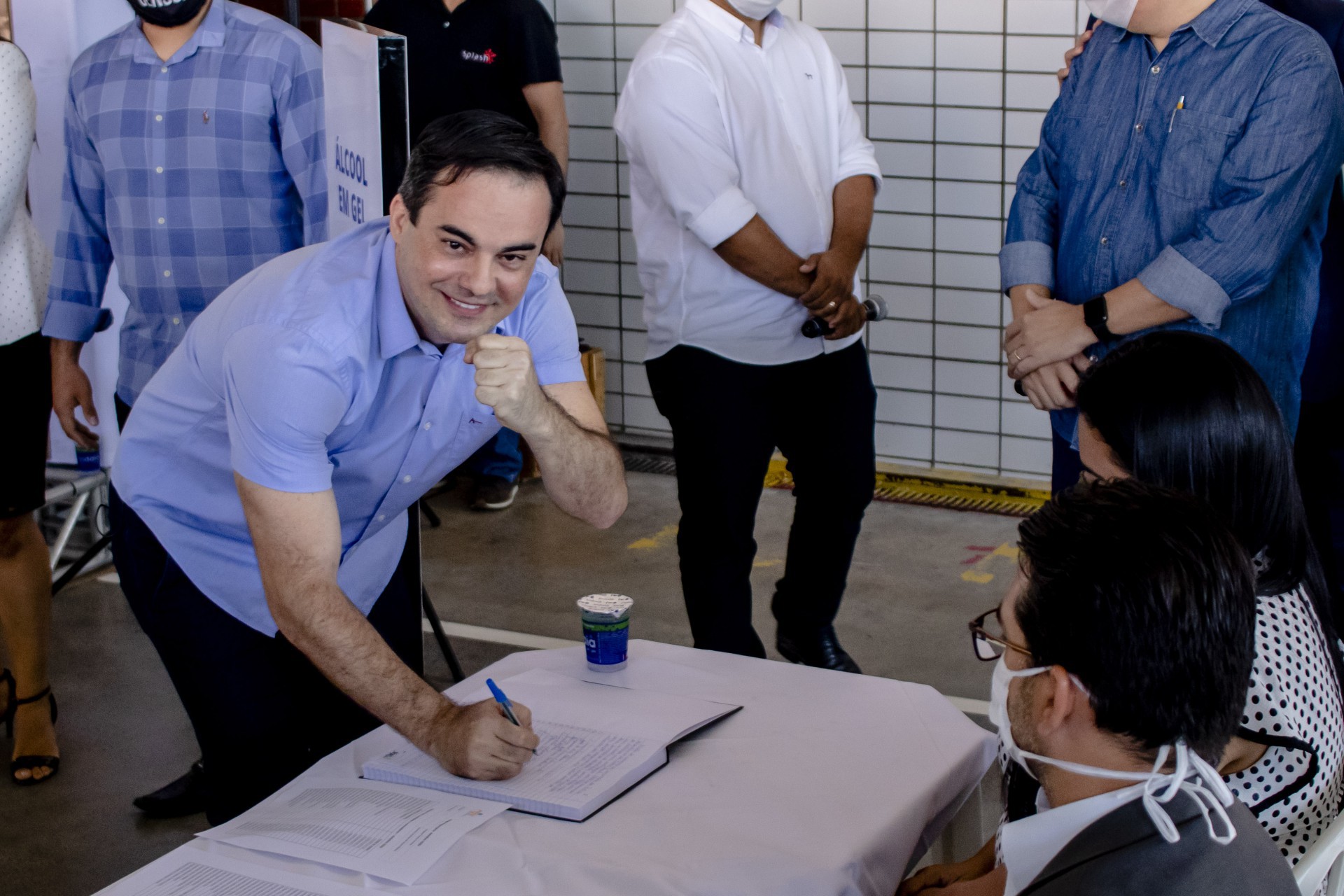 ￼Capitão Wagner, candidato do Pros à prefeitura de Fortaleza (Foto: Aurelio Alves/ O POVO)