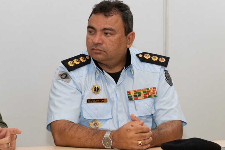 Cel Clairton Abreu assume a direção da Academia Estadual de Segurança Pública. Foto: Asscom/SSPDS