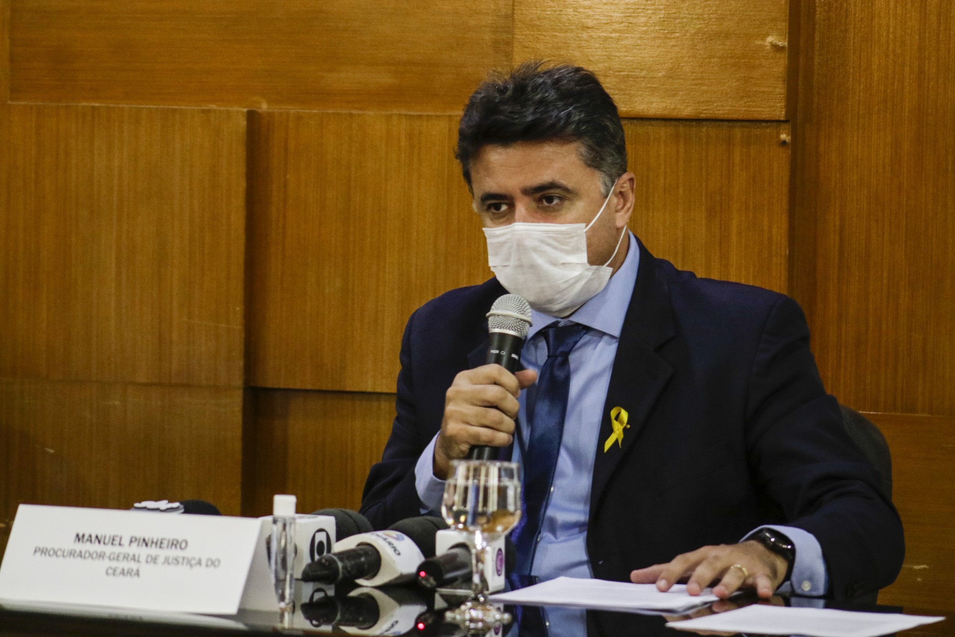 Procurador-geral de Justiça do Estado, Manuel Pinheiro (Foto: Thais Mesquita/O POVO) (Foto: Thais Mesquita)