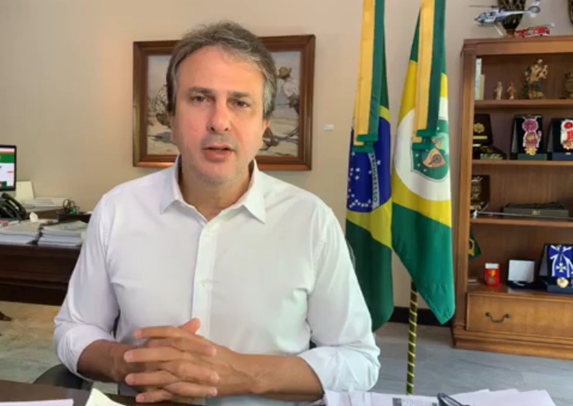 Camilo Santana é governador do Ceará (Foto: REPRODUÇÃO FACEBOOK)