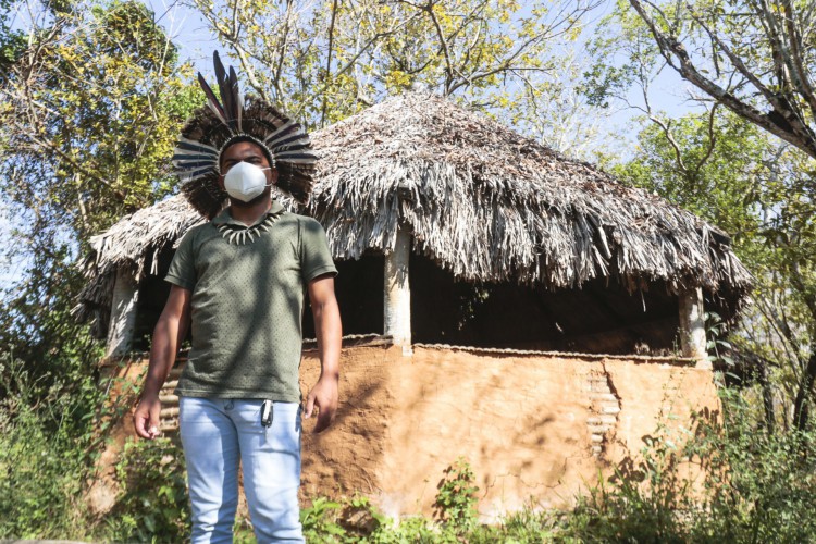 ￼CASSIMIRO Tapeba, em Caucaia: além da Covid-19, insegurança alimentar ameaça as aldeias
