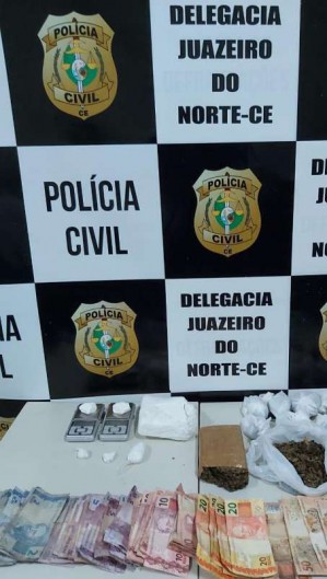 A PCCE apreendeu quatro quilos de maconha e 487 gramas de cocaína entre os dois dias A PCCE apreendeu quatro quilos de maconha e 487 gramas de cocaína entre os dois dias