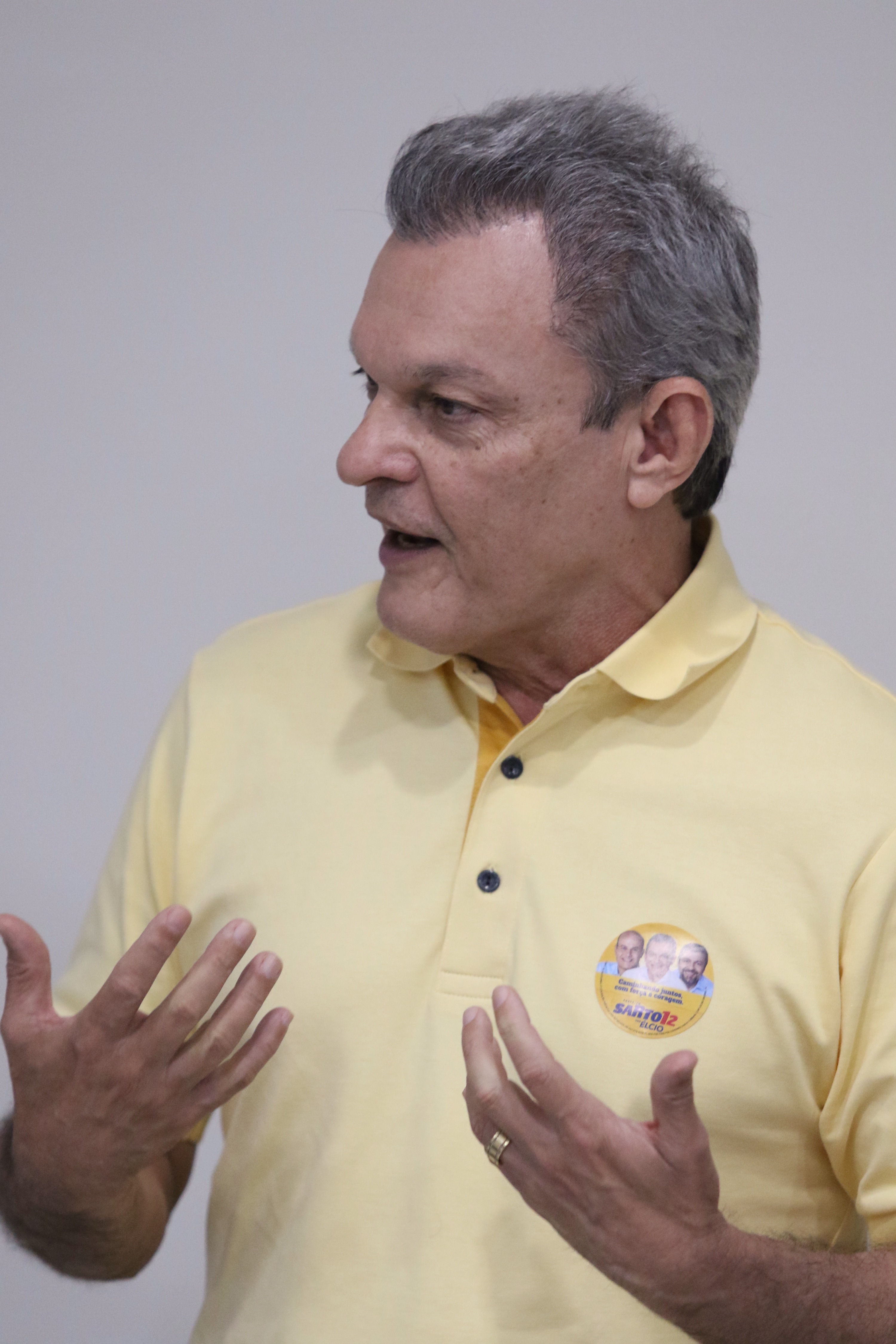  José Sarto, candidato a prefeito (Fabio Lima/O POVO) (Foto: Fabio Lima)