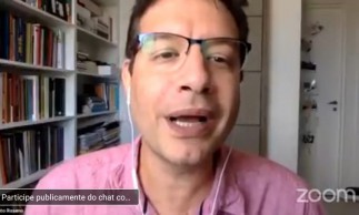 Renato Roseno em lançamento virtual do Manifesto de criação da Bancada da Renda Básica. 