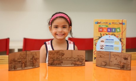 O colégio Antares é pioneiro no Ceará na utilização da cultura maker junto aos seus alunos (Foto: João Filho) 