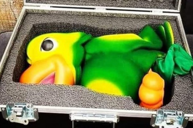 Imagem do boneco Louro Jos&eacute; guardado &eacute; de 2019, publica&ccedil;&atilde;o foi tirada de contexto