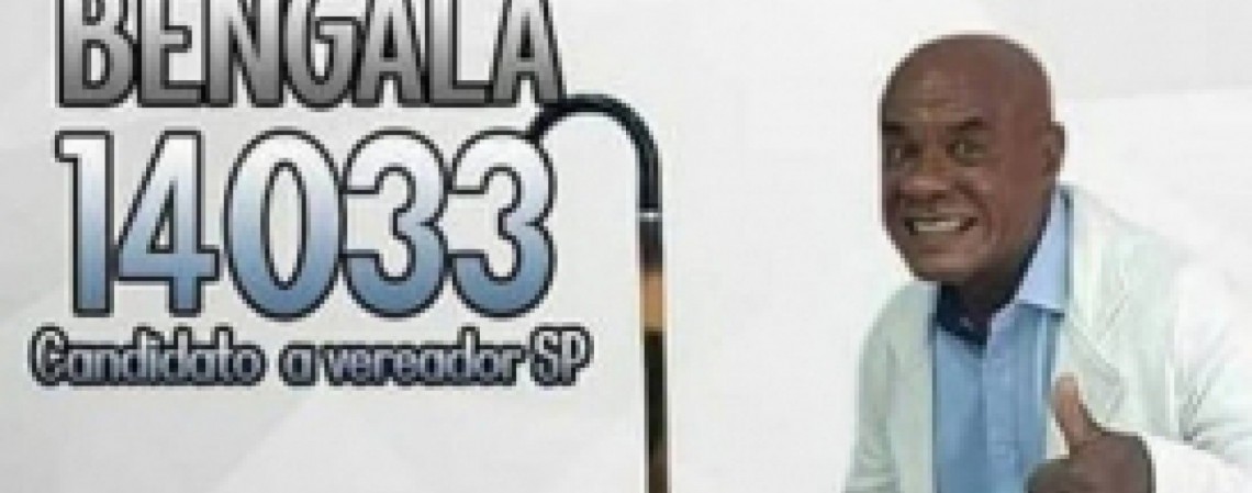 Campanha de Kid Bengala, para vereador de São Paulo Campanha de Kid Bengala, para vereador de São Paulo