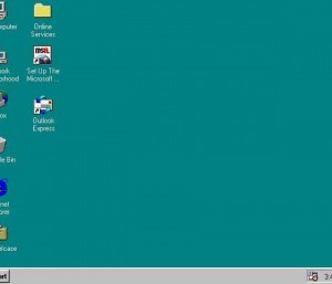 Interface do Windows 95