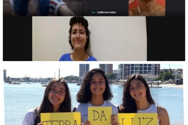 Duas das equipes medalhistas na 12ª Olimpíada de História.