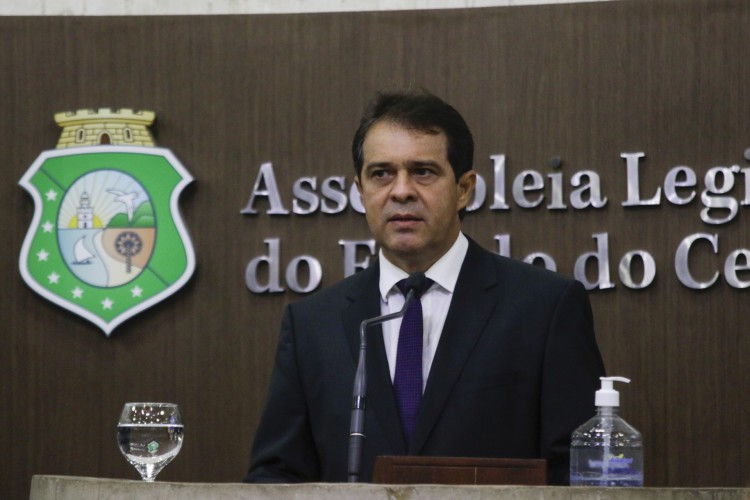 Evandro Leit&atilde;o, presidente da Assembleia Legislativa